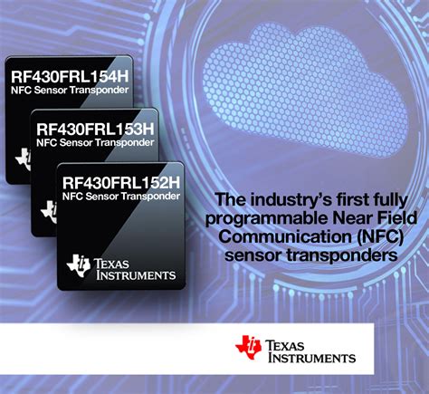 nfc tag texas instruments|tx instruments transponder ic.